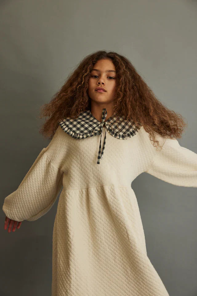 Quilted dress - Ivory