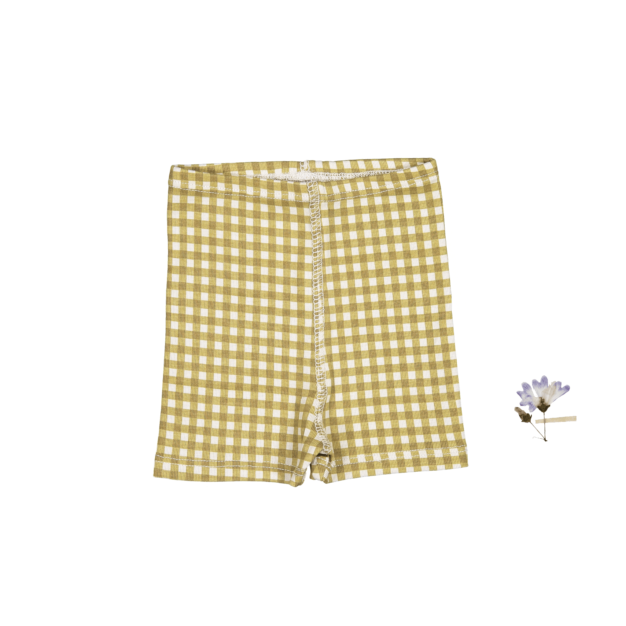 The Printed Short - Golden Gingham