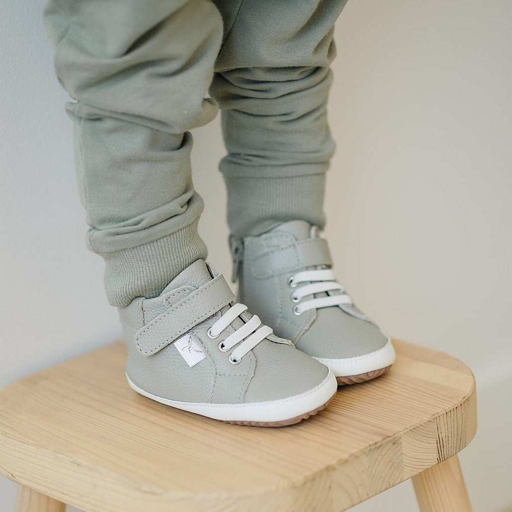 Gray High Top