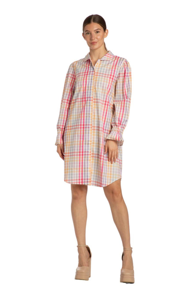 Gretchen Dress - Multi Gingham