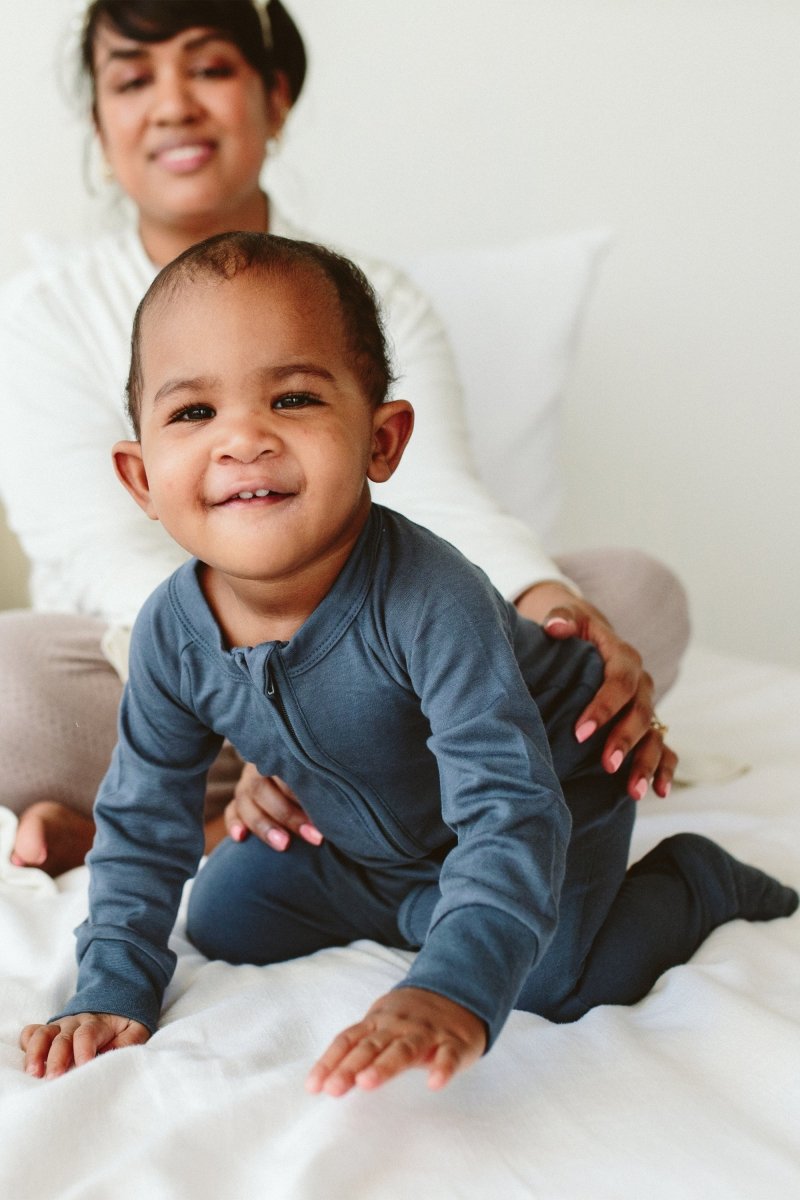 GROW WITH YOU ZIPPER JUMPSUIT | MIDNIGHT