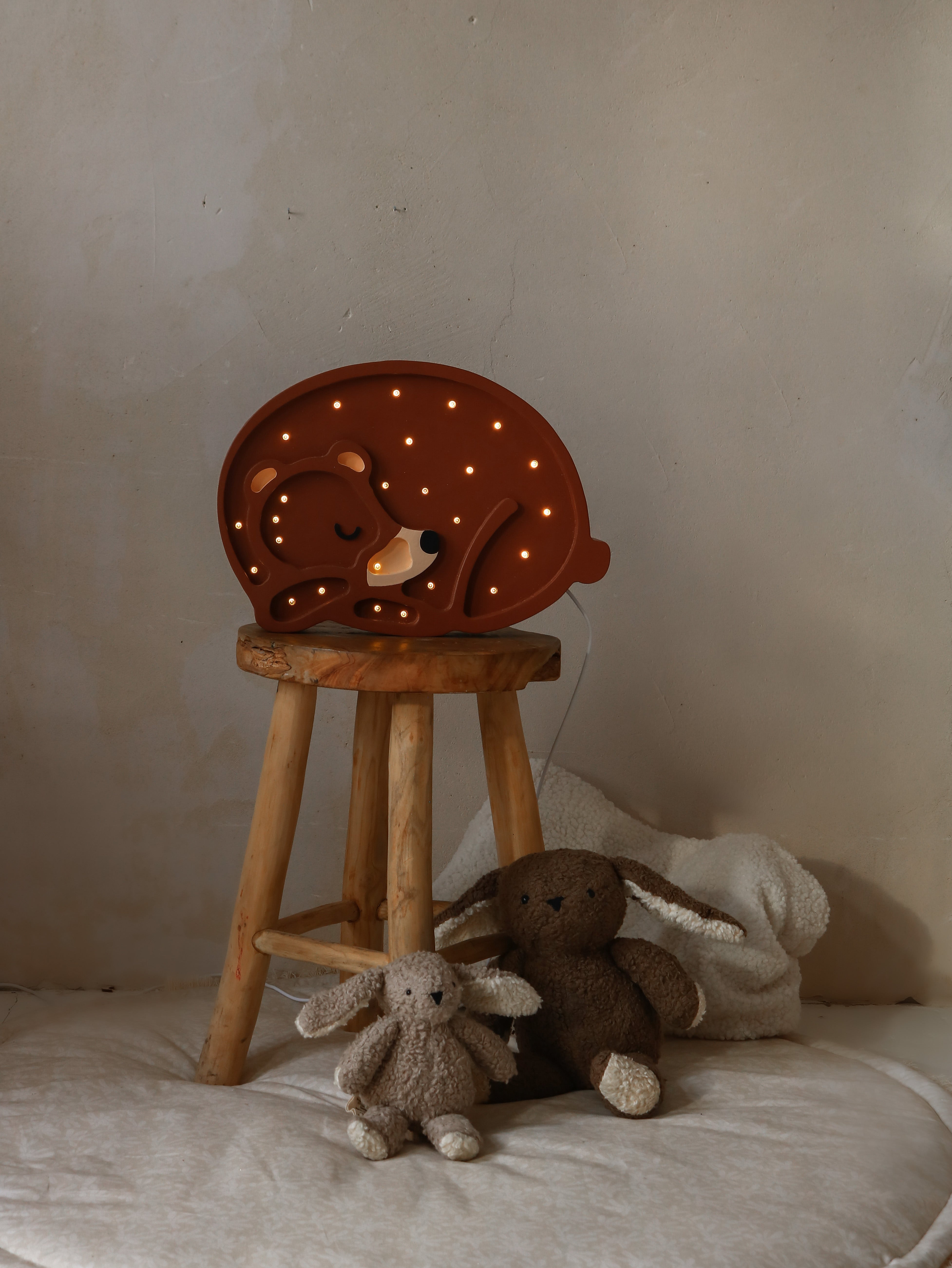 Little Lights Sleeping Bear Lamp