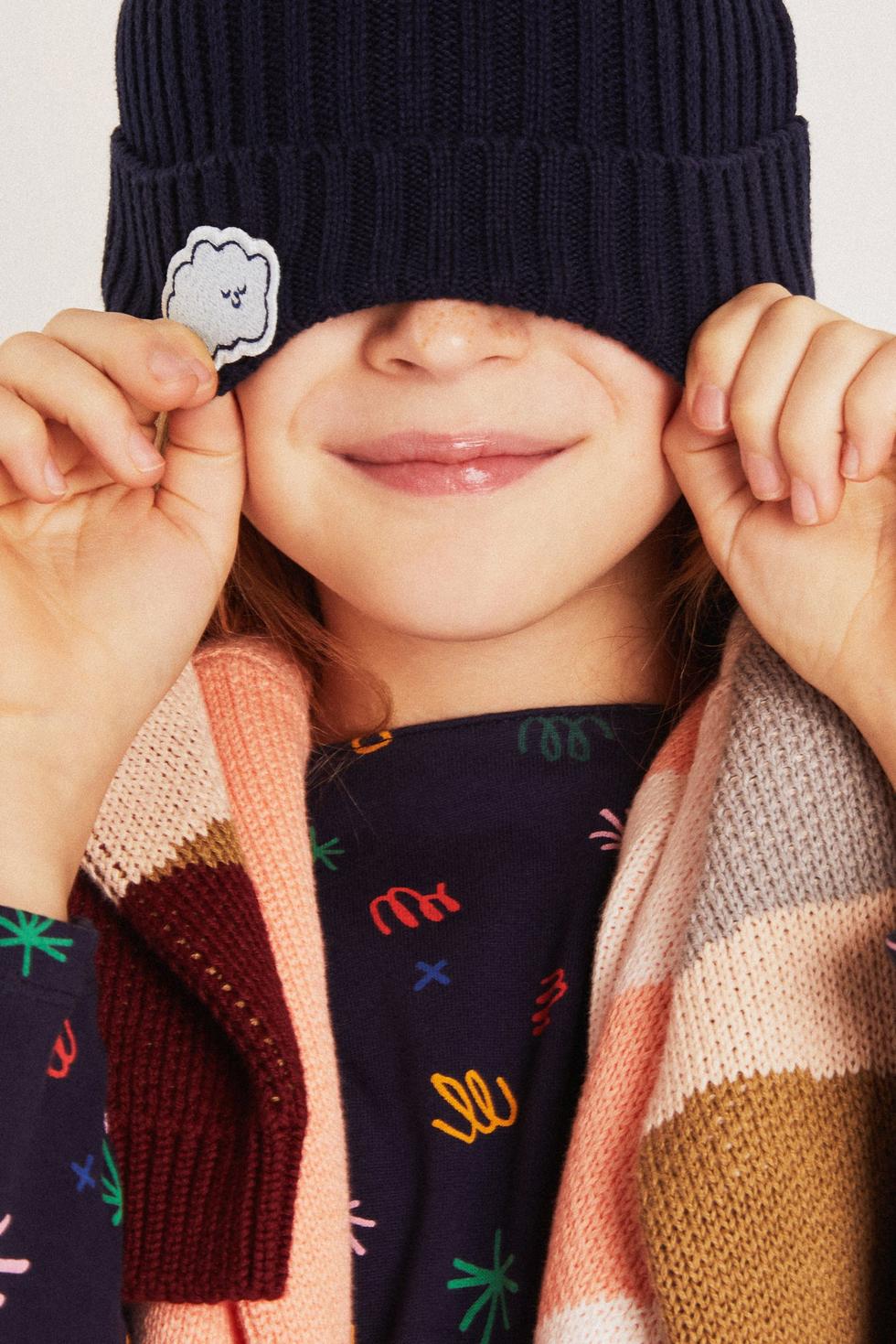 Mountain Knitwear Kid Sweater - Multicolor/navy