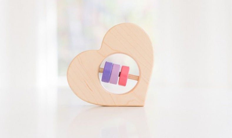Heart Baby Rattle Rattles Bannor Toys
