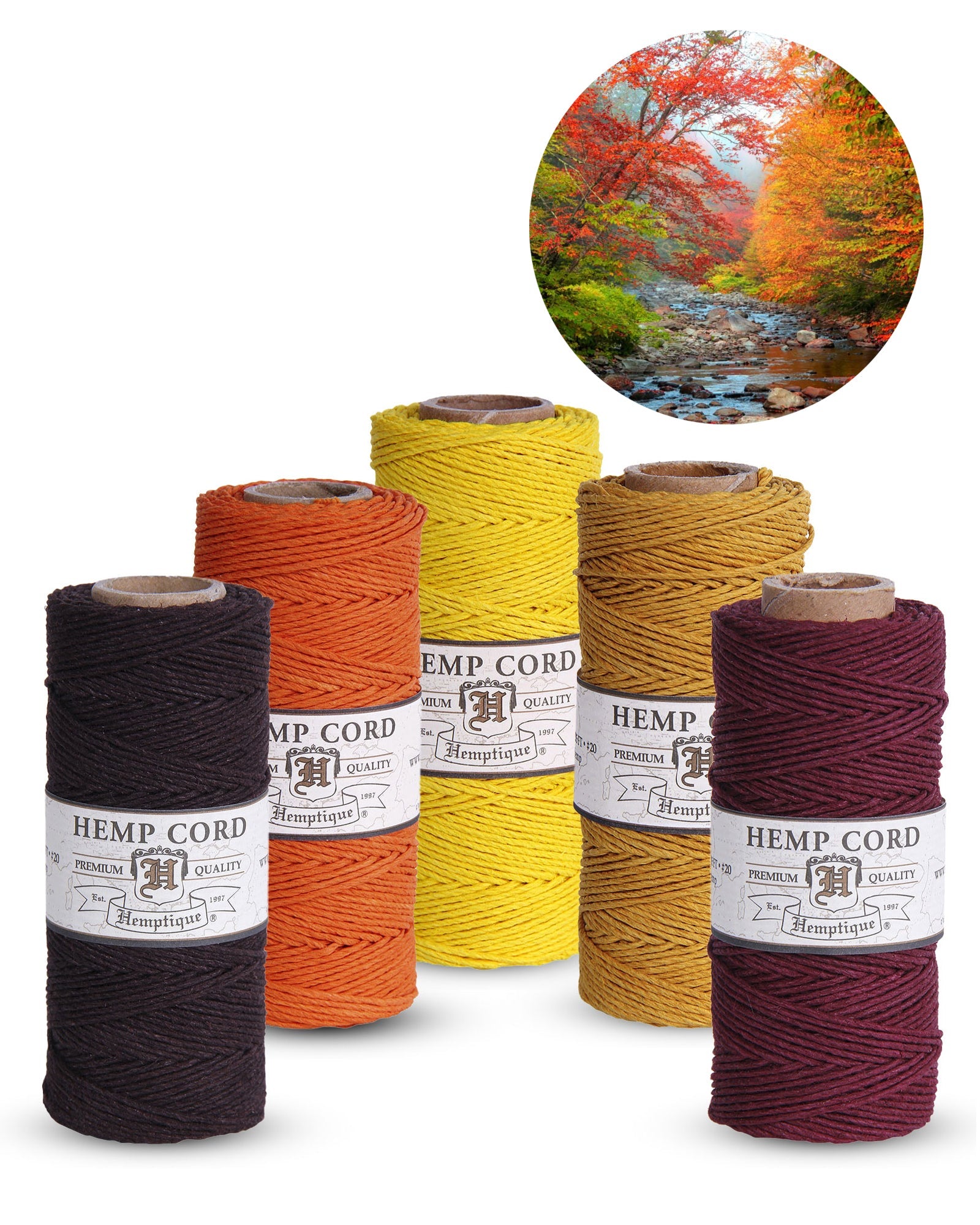 Value Packs #20 (1mm) Hemp Cord Spools