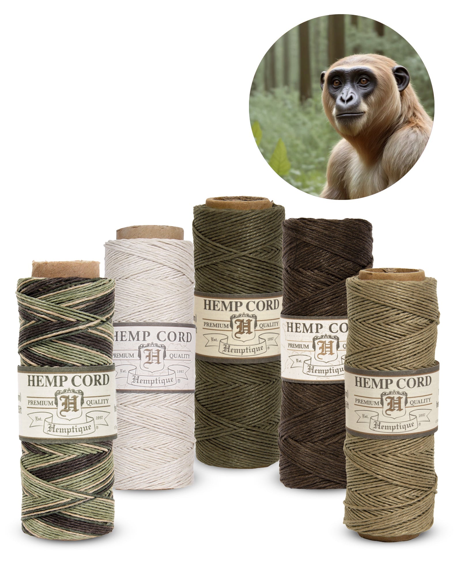 Value Packs #10 (0.5mm) Hemp Cord Spools