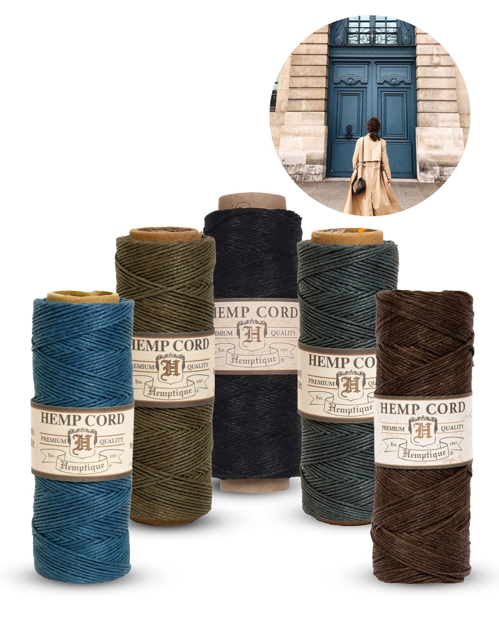 Value Packs #10 (0.5mm) Hemp Cord Spools