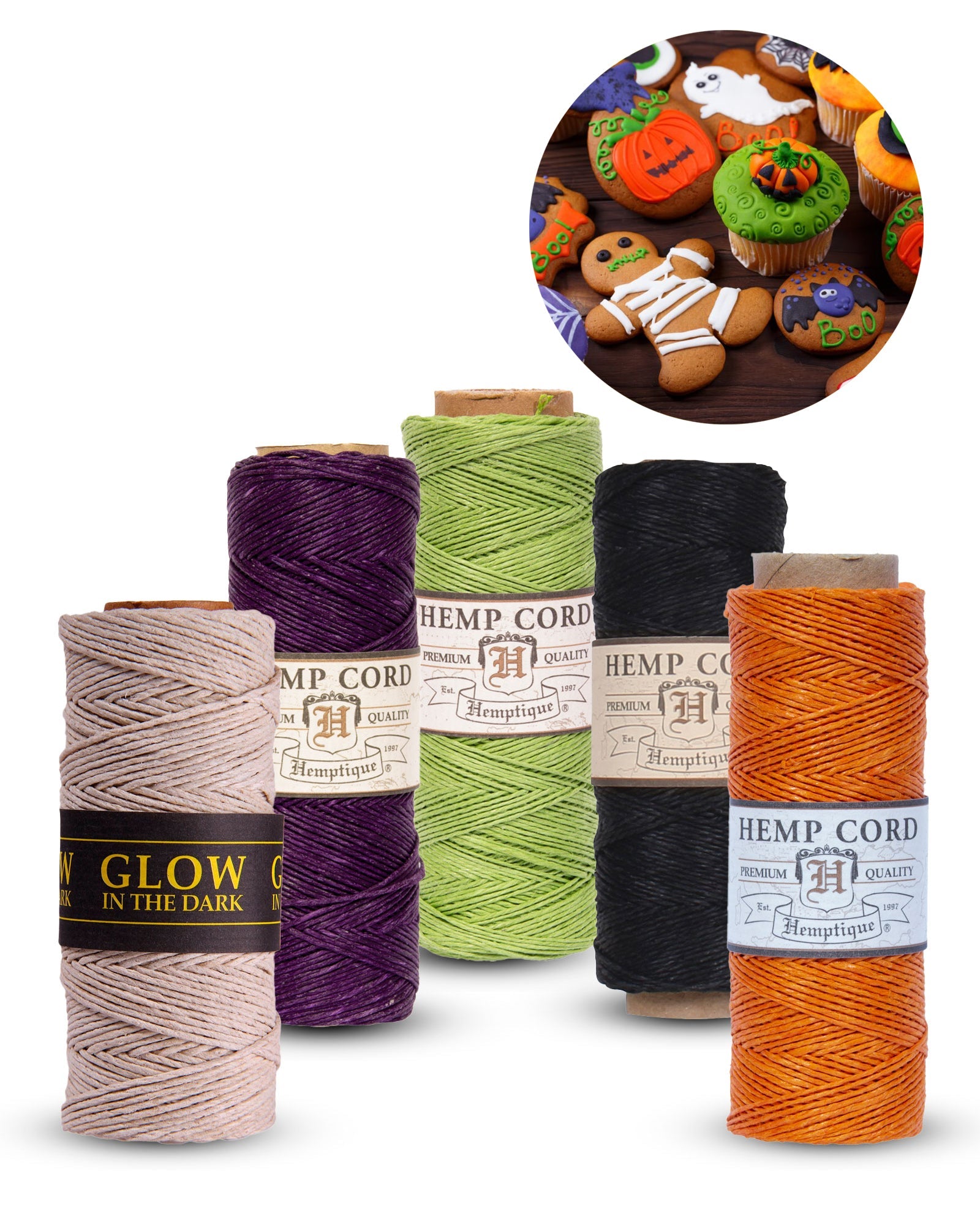Value Packs #10 (0.5mm) Hemp Cord Spools
