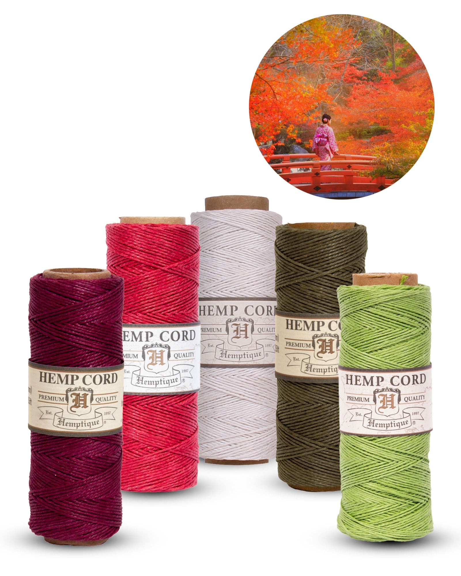 Value Packs #10 (0.5mm) Hemp Cord Spools