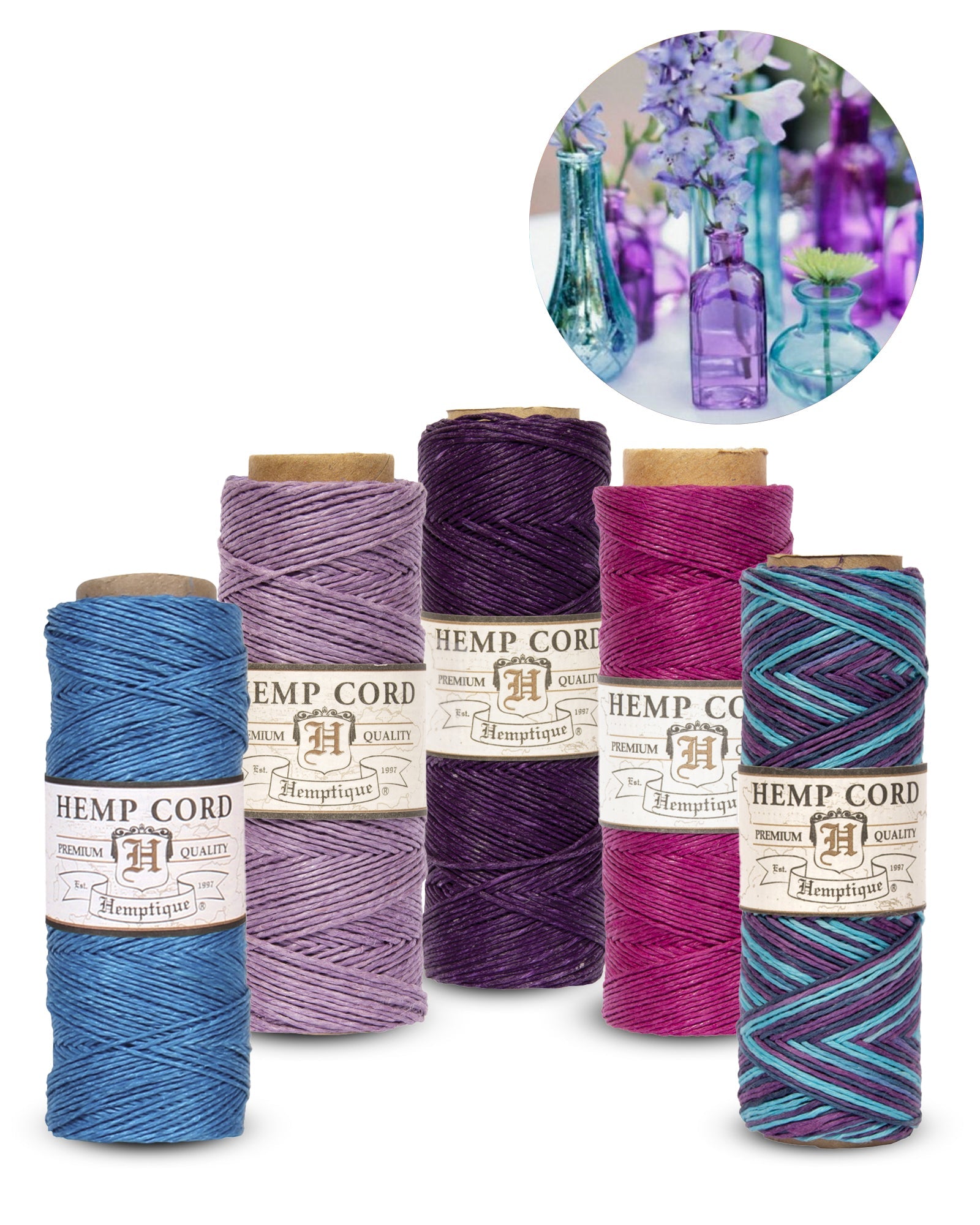 Value Packs #10 (0.5mm) Hemp Cord Spools