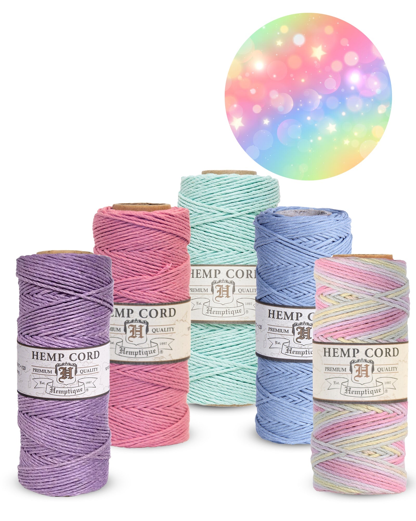 Value Packs #20 (1mm) Hemp Cord Spools