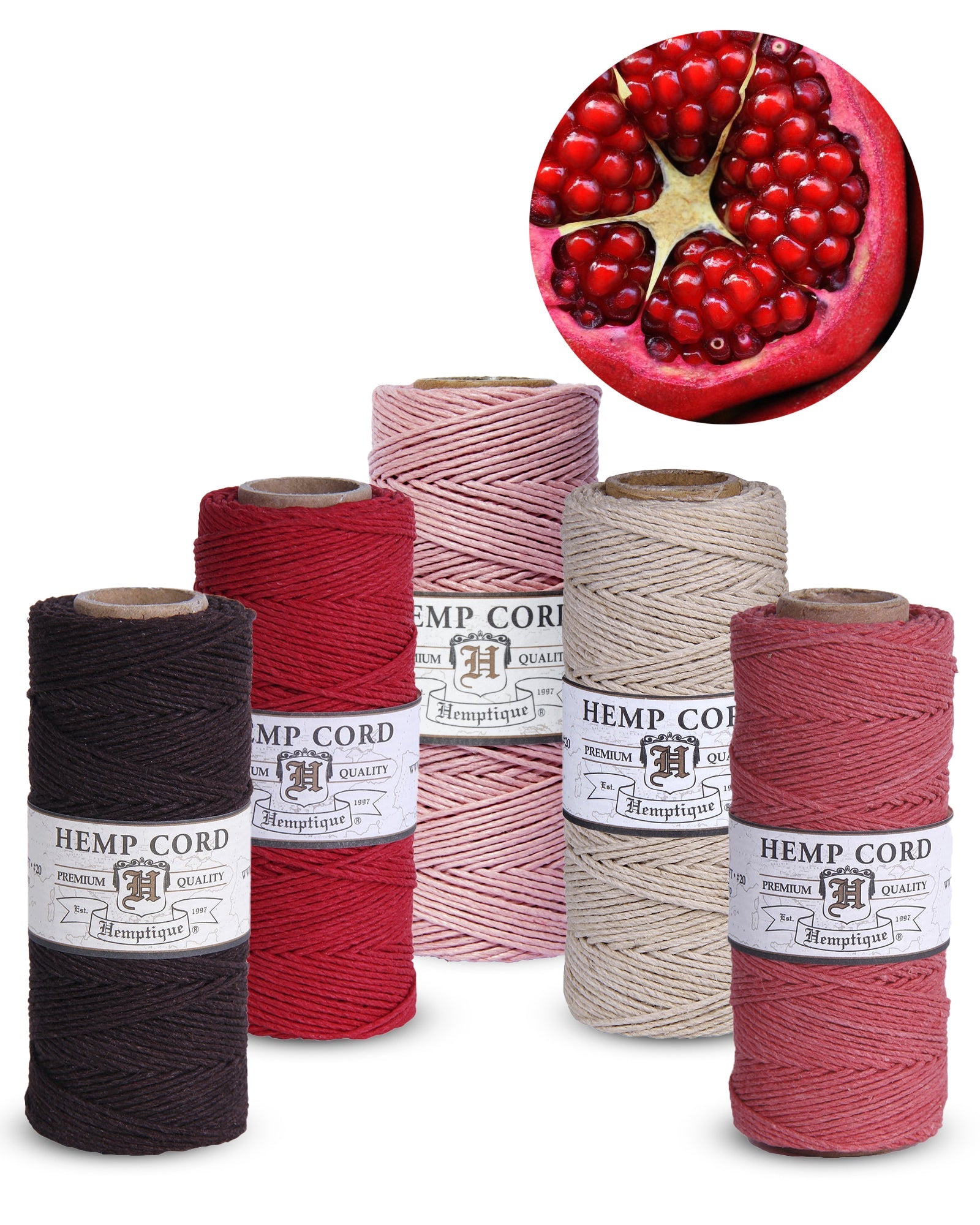 Value Packs #20 (1mm) Hemp Cord Spools