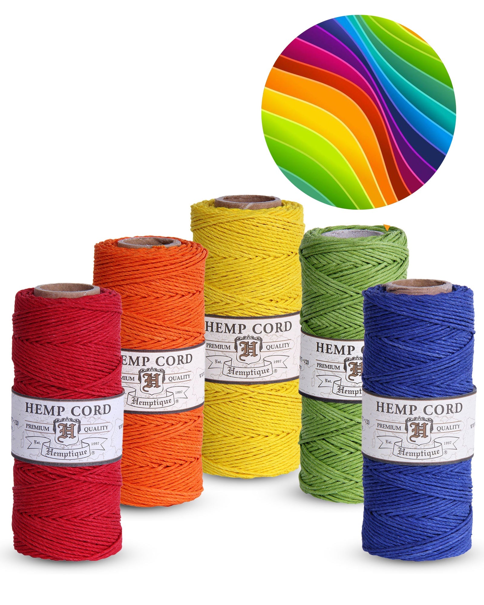 Value Packs #20 (1mm) Hemp Cord Spools