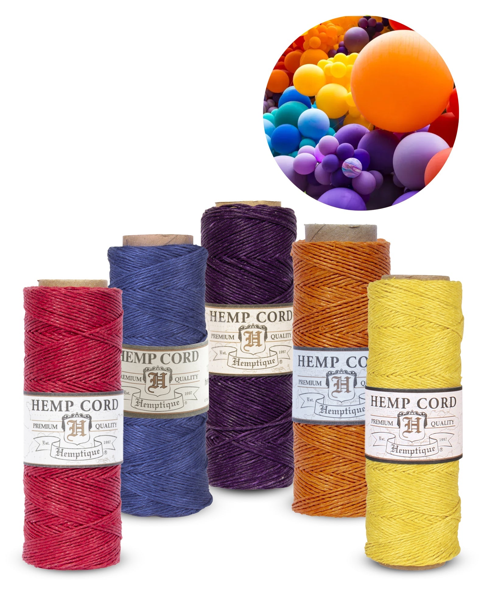 Value Packs #10 (0.5mm) Hemp Cord Spools