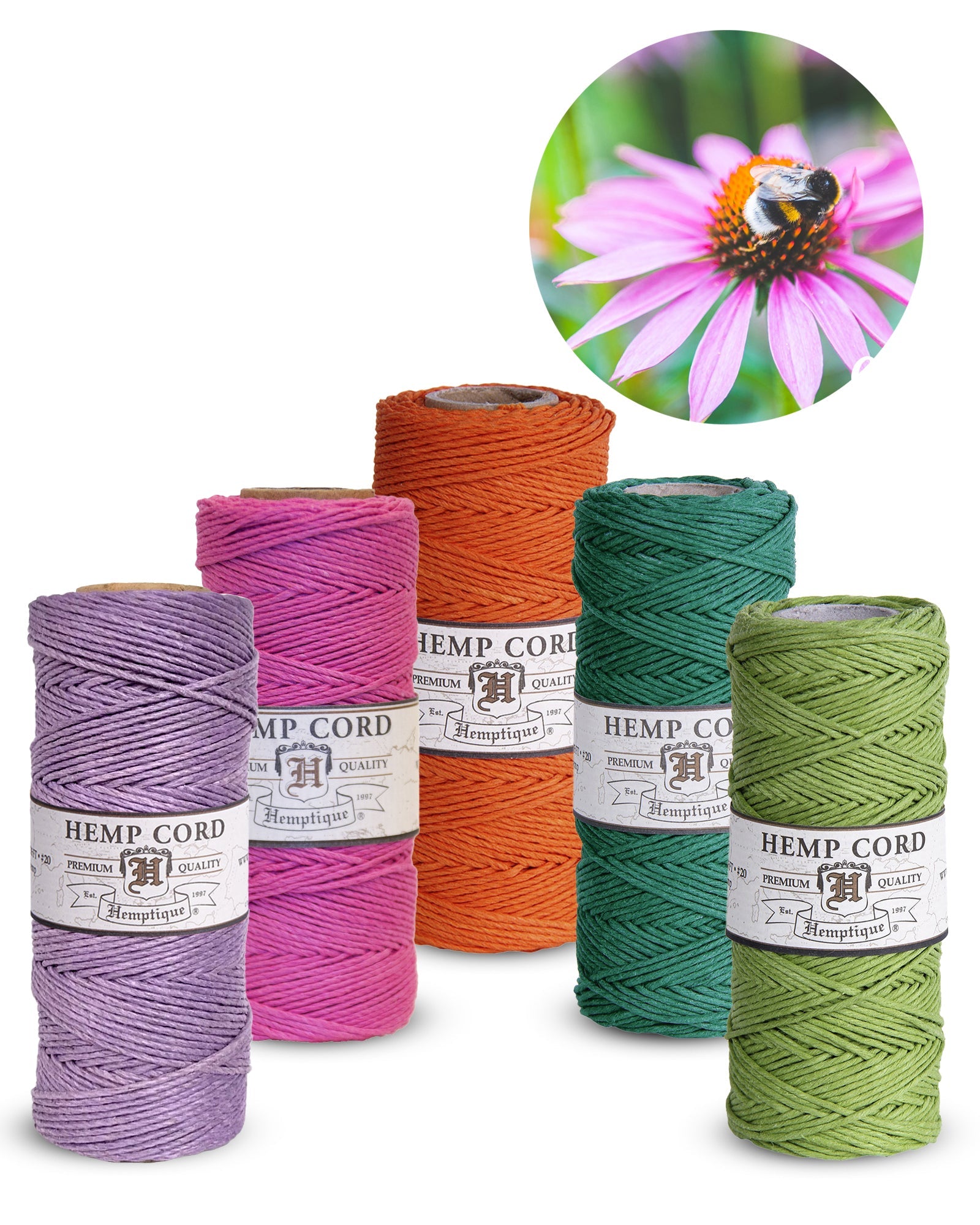 Value Packs #20 (1mm) Hemp Cord Spools