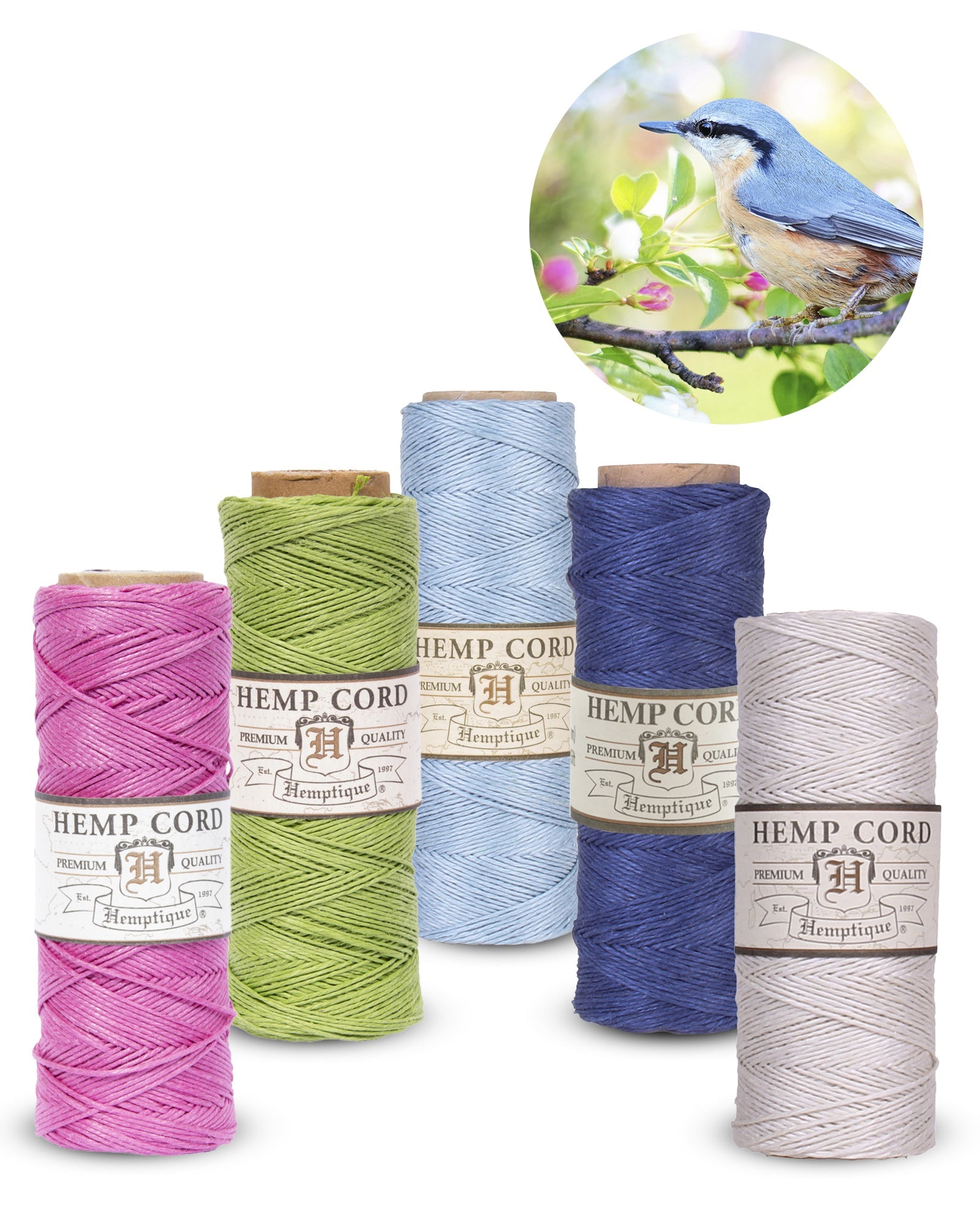 Value Packs #10 (0.5mm) Hemp Cord Spools