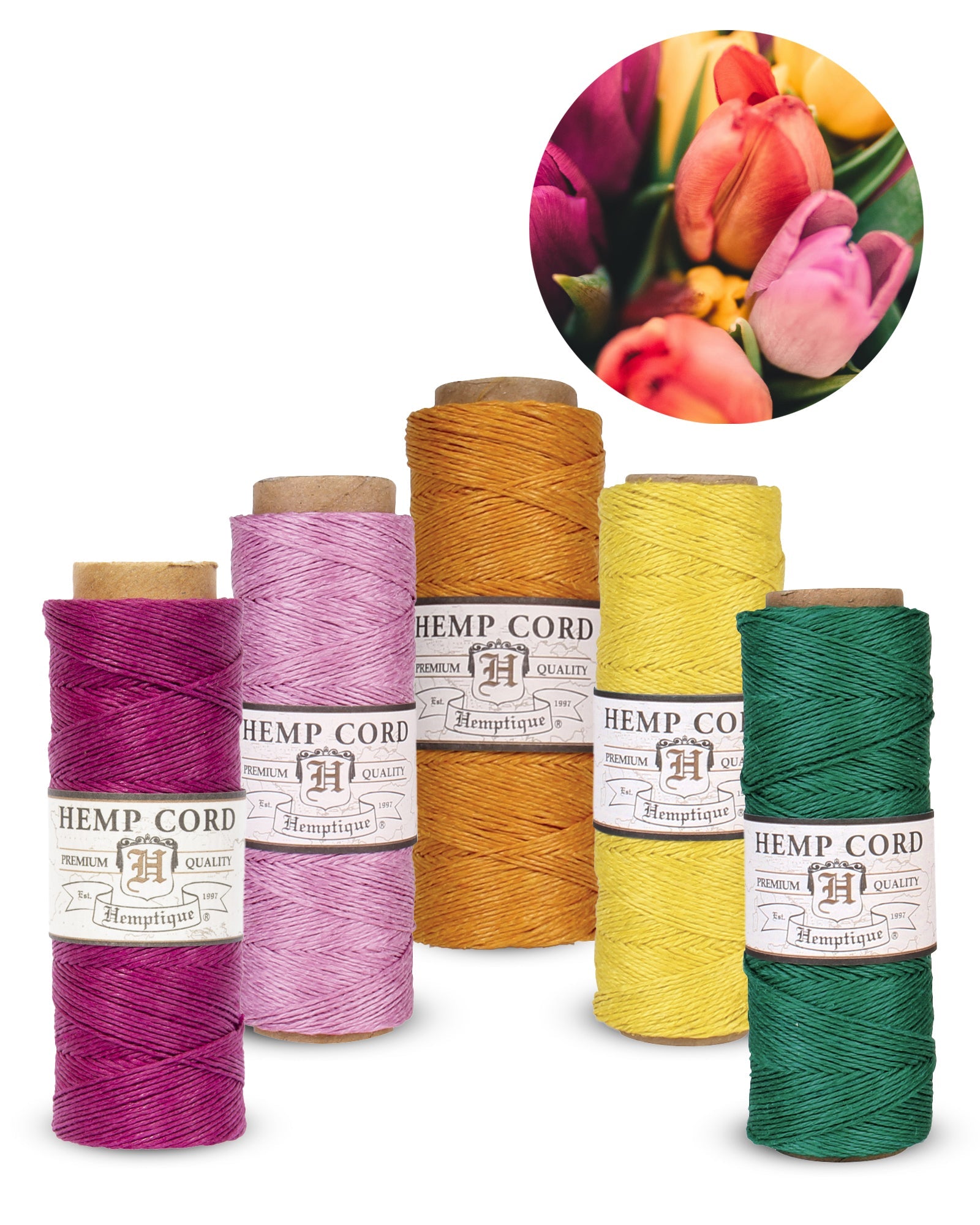 Value Packs #10 (0.5mm) Hemp Cord Spools