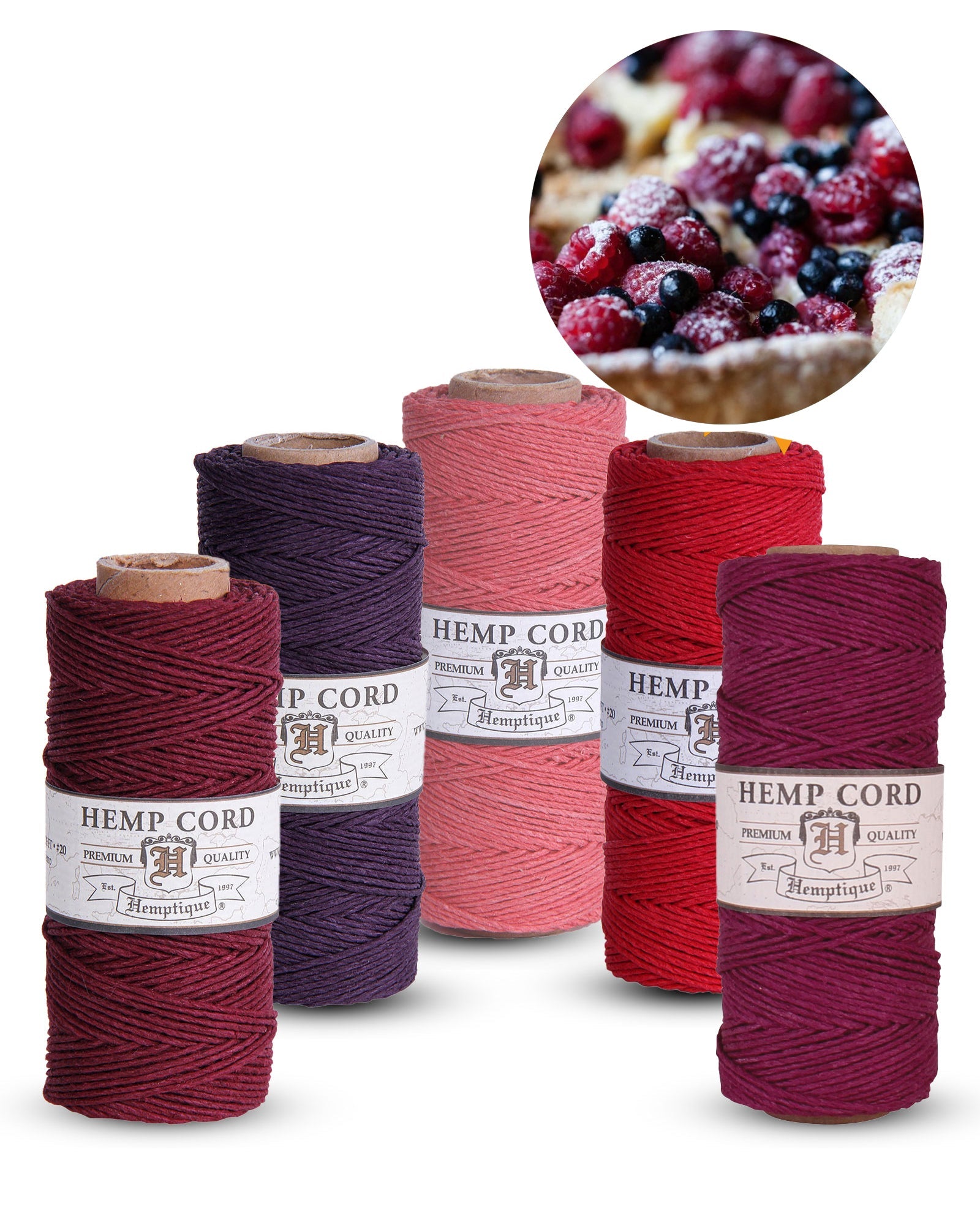 Value Packs #20 (1mm) Hemp Cord Spools