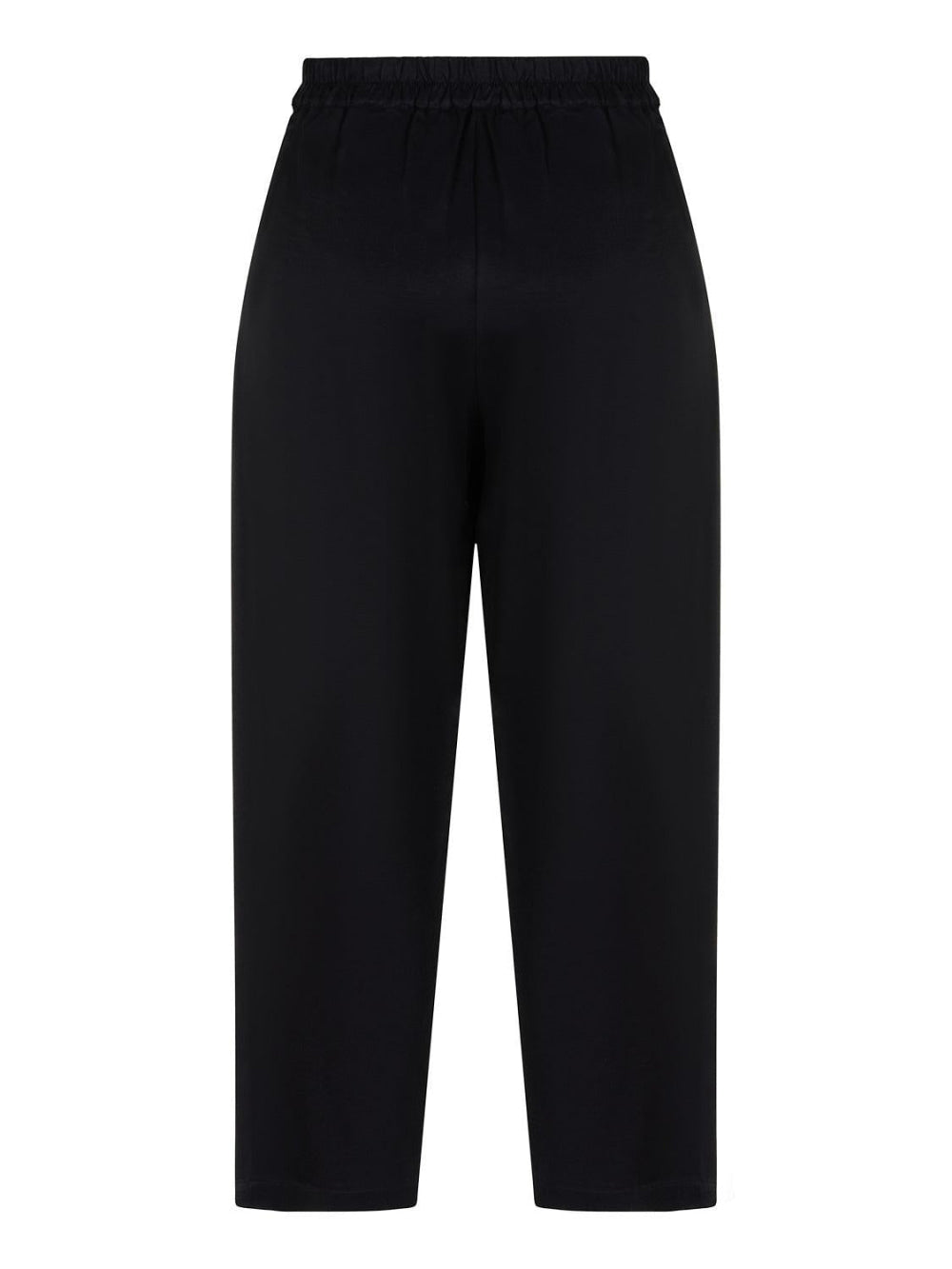 High-Waisted Carrot Pants - Dark Navy