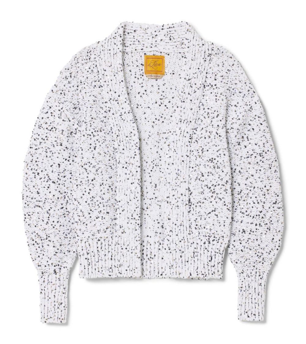 Hollywood Sweater Jacket - White