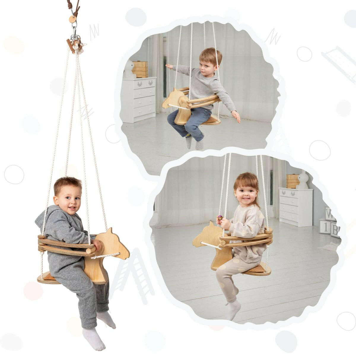 Horse Rope Swing Goodevas