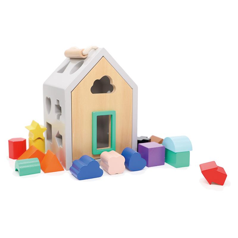 Hip Shape Wood Sorter Wonder and Wise
