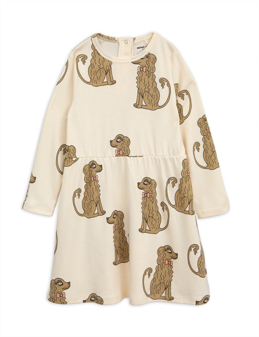 Spaniel Ls Dress - Offwhite - FINAL SALE