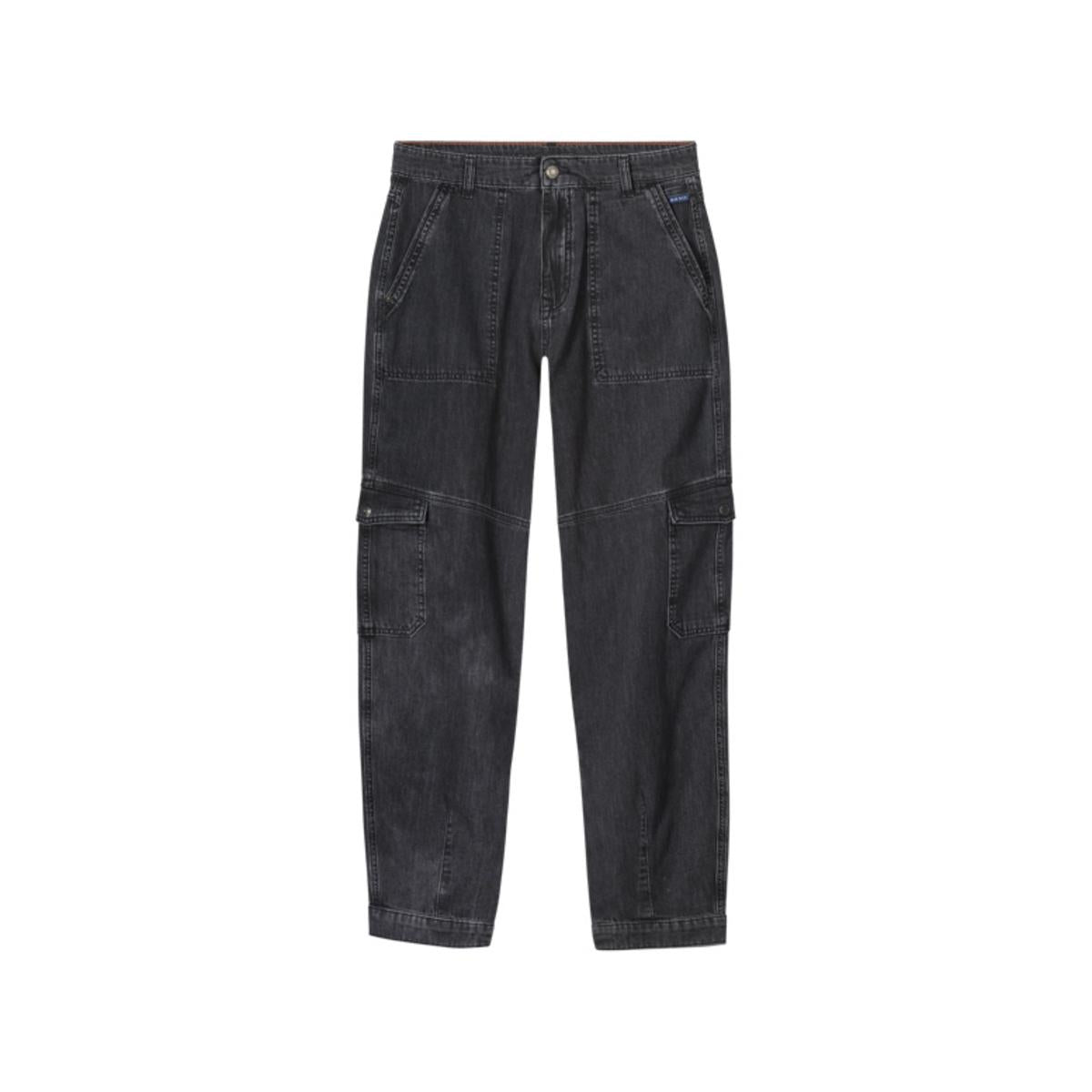 Denim cargo pants maritas - Washed Black