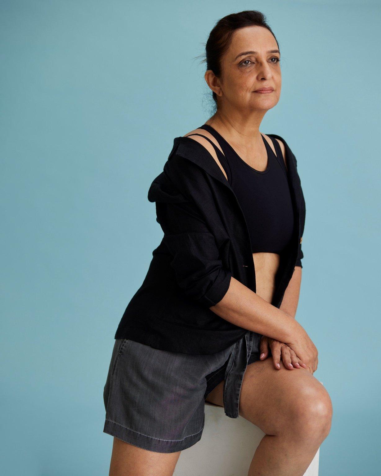 Dreamy Denim Days Shorts - Stone Grey