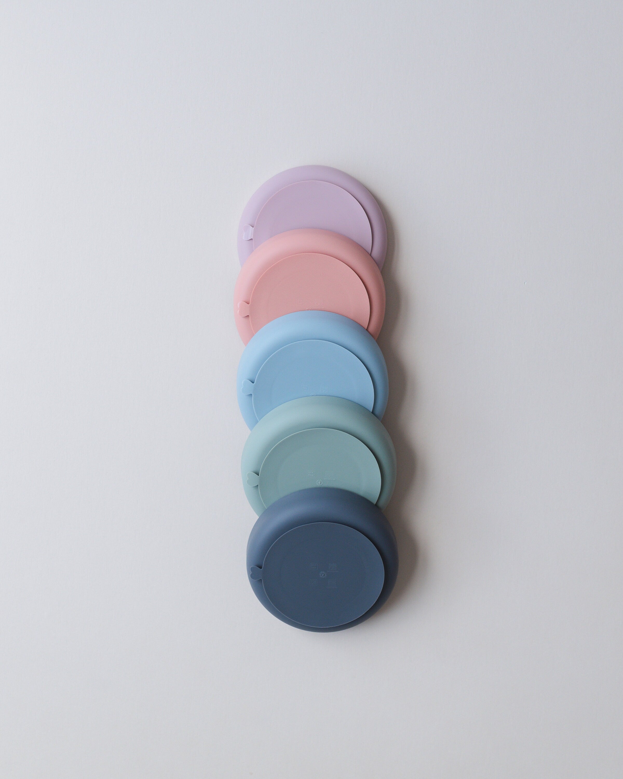 Round Silicone Suction Plate