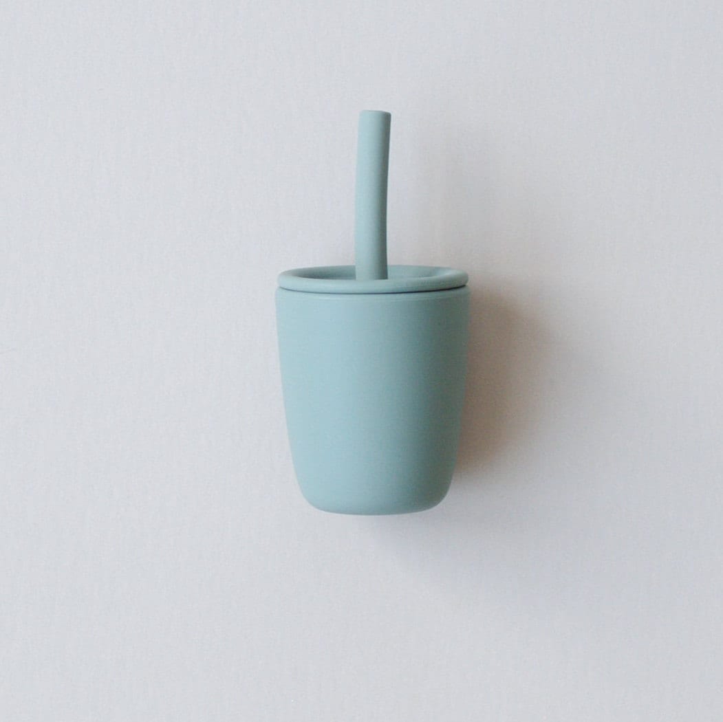 Mini Straw Cup - Silicone Straw Cup for Babies & Young Toddles