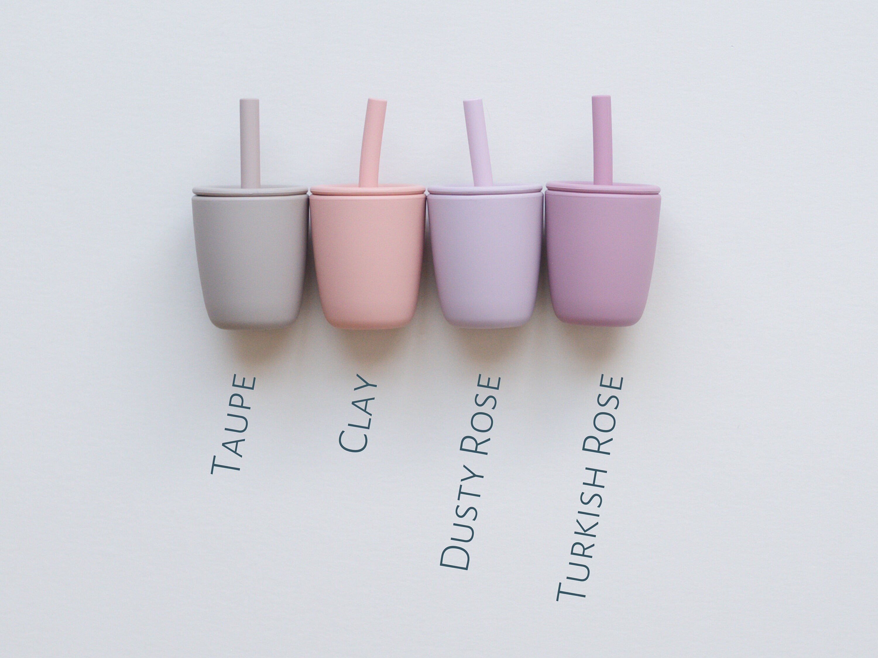 Mini Straw Cup - Silicone Straw Cup for Babies & Young Toddles
