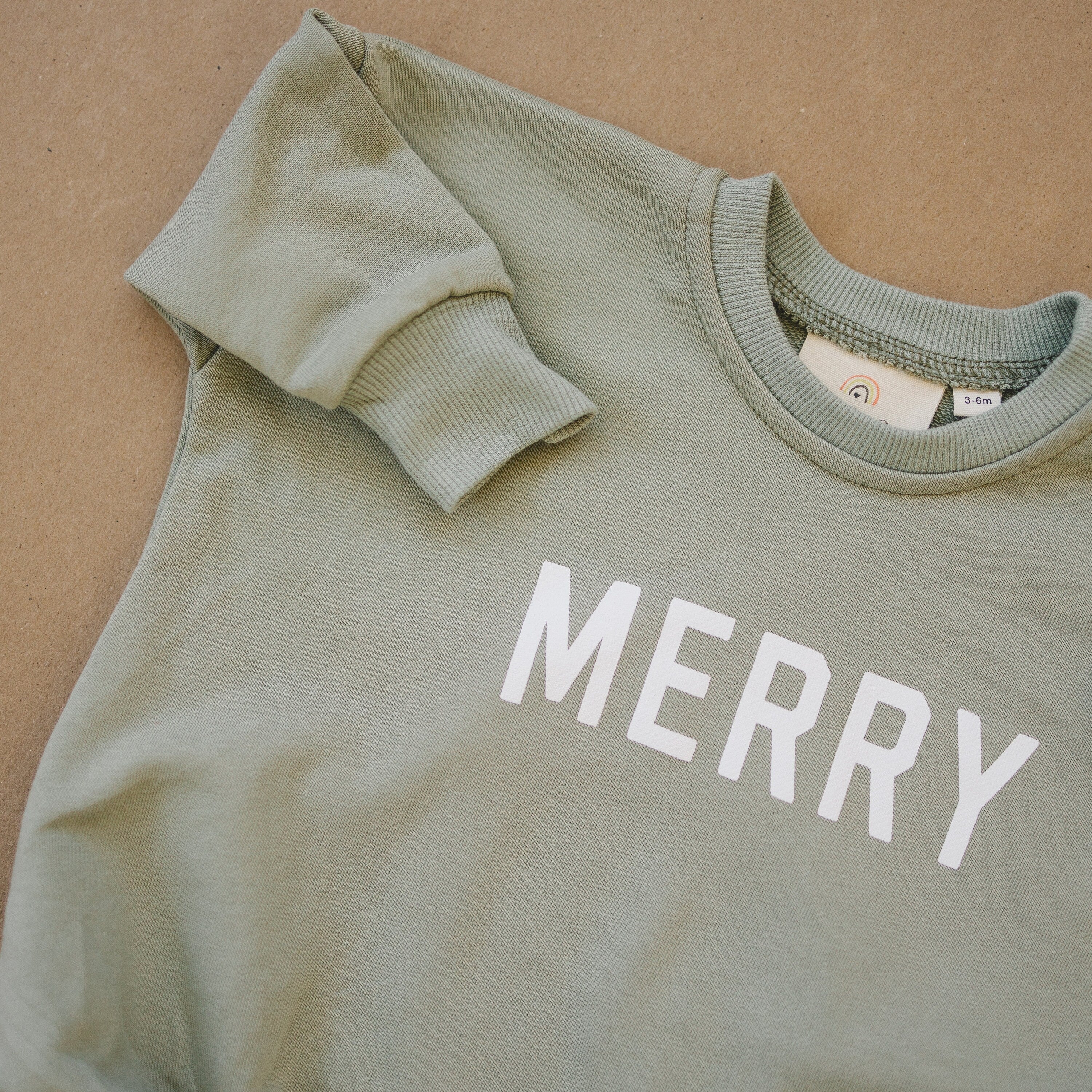Merry Sweatshirt Romper
