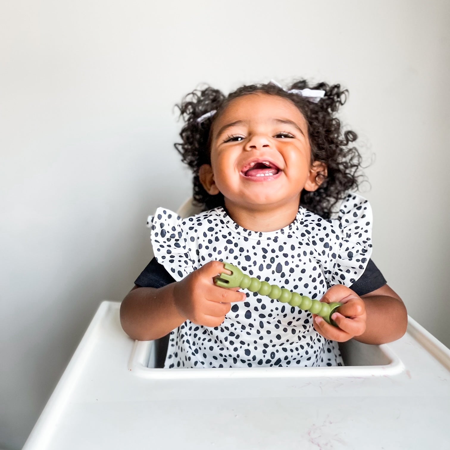 Organic Dot Flutter Bapron BapronBaby