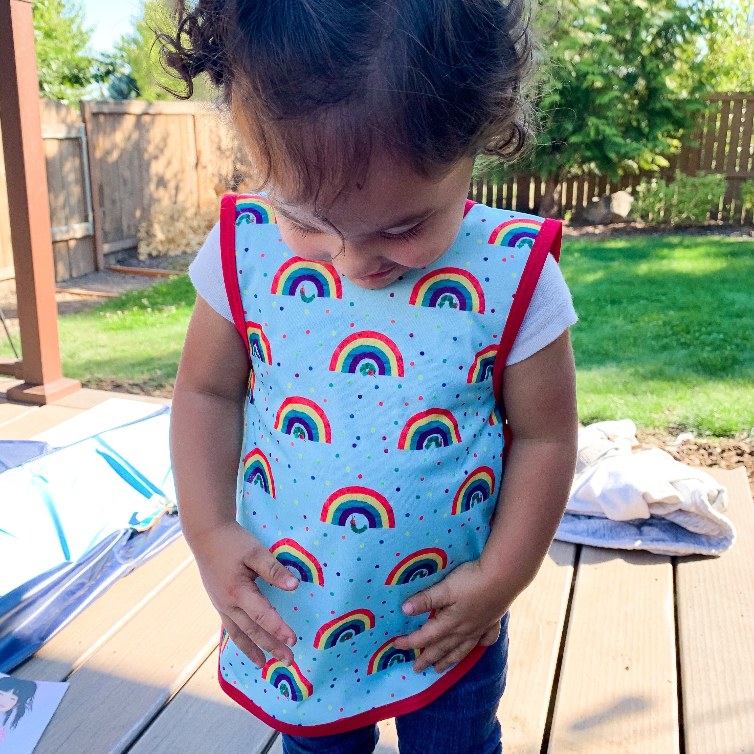 Rainbow Caterpillar Bapron - from the World Of Eric Carle BapronBaby