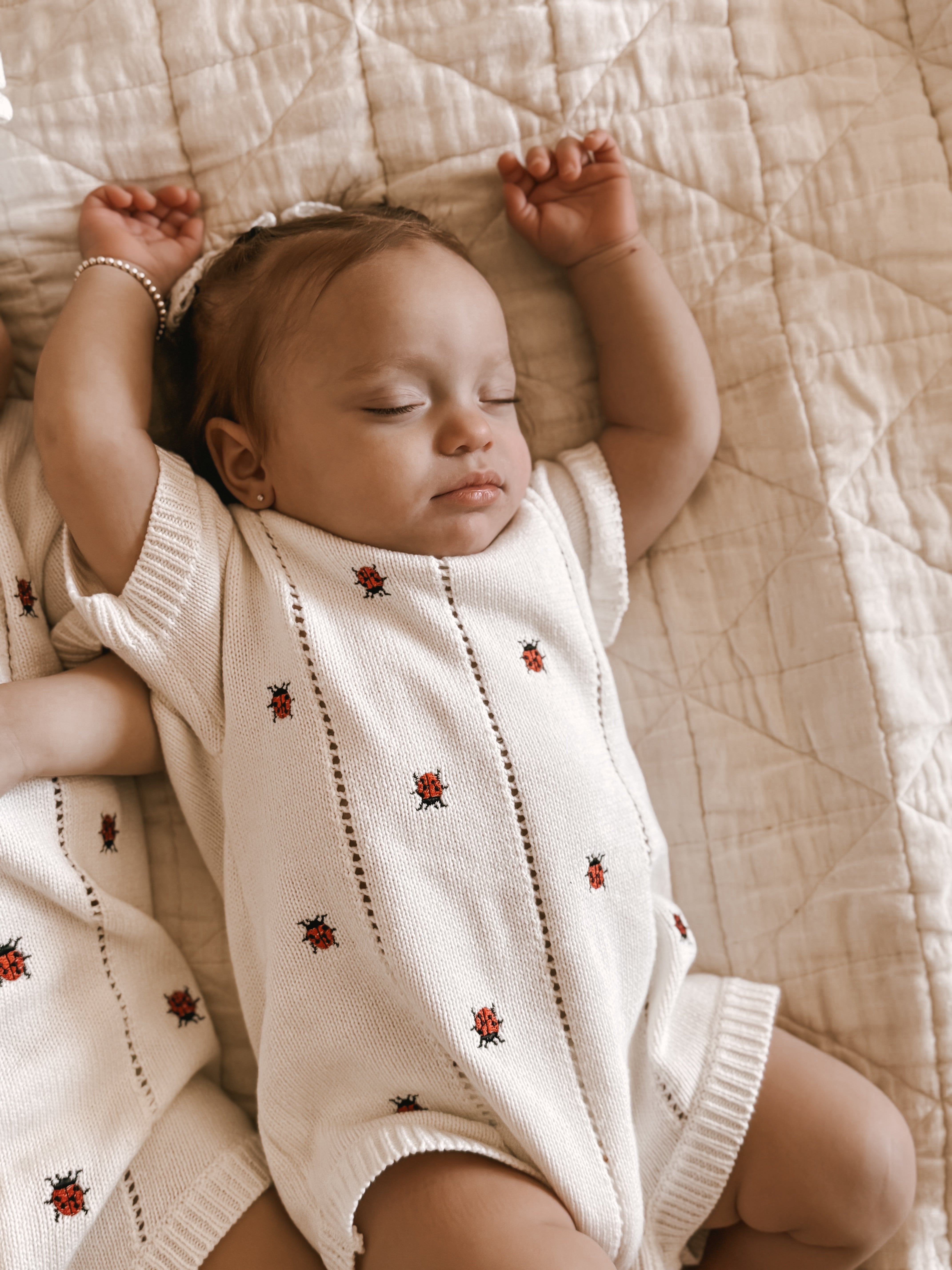 Ladybug Organic Romper