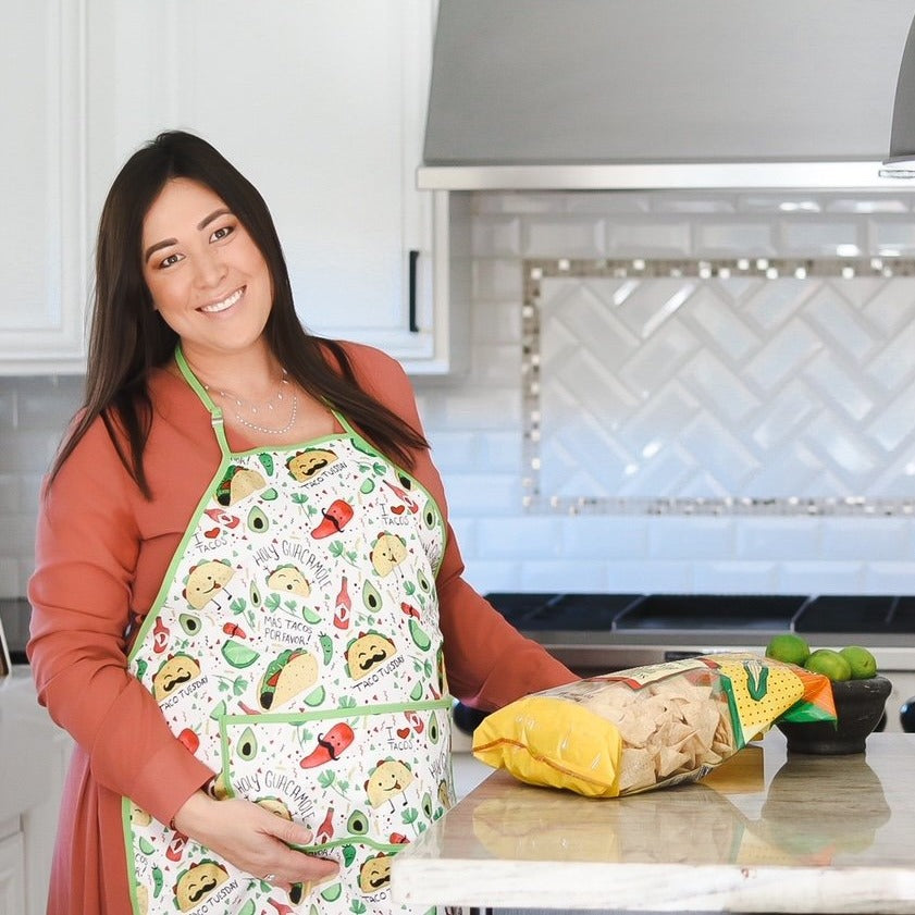 Taco Party Apron - fits sizes youth small through adult 2XL BapronBaby