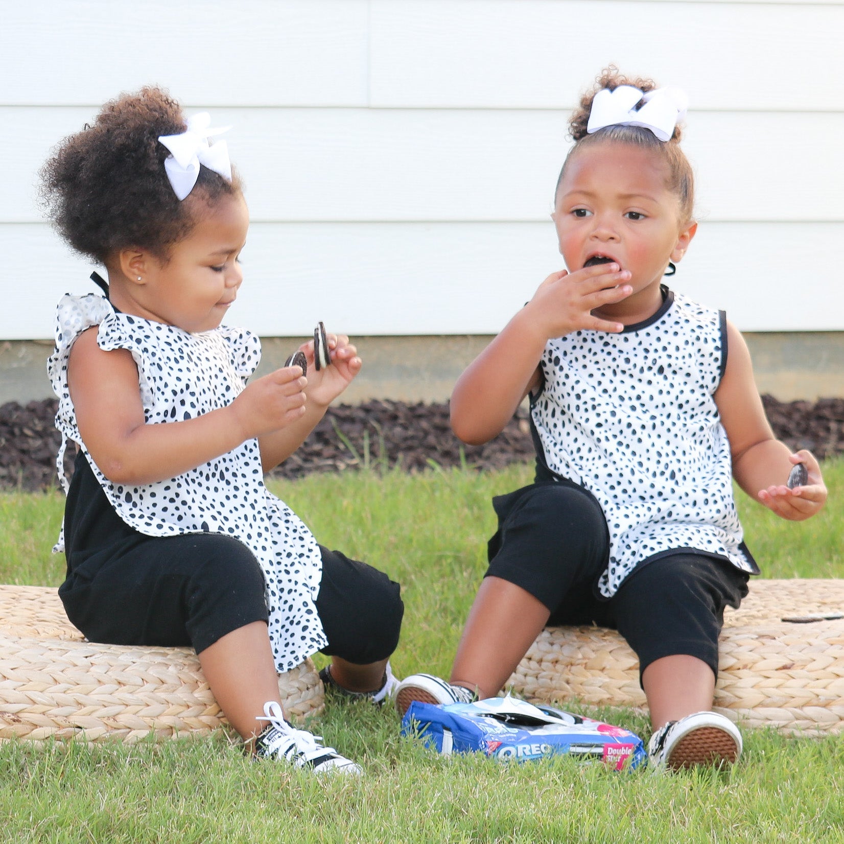 Organic Dot Flutter Bapron BapronBaby