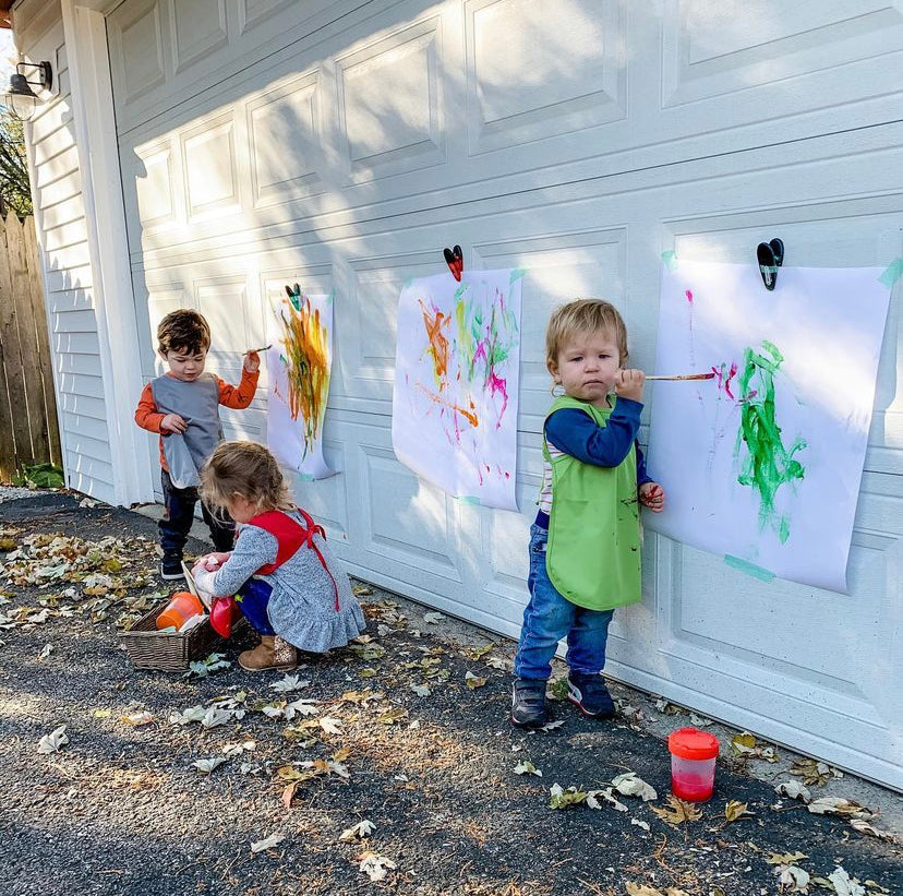 Solid Ribbit Minimalist Bapron SALE BapronBaby