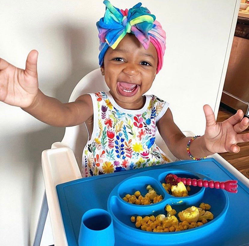 Rainbow Watercolor Floral Bapron