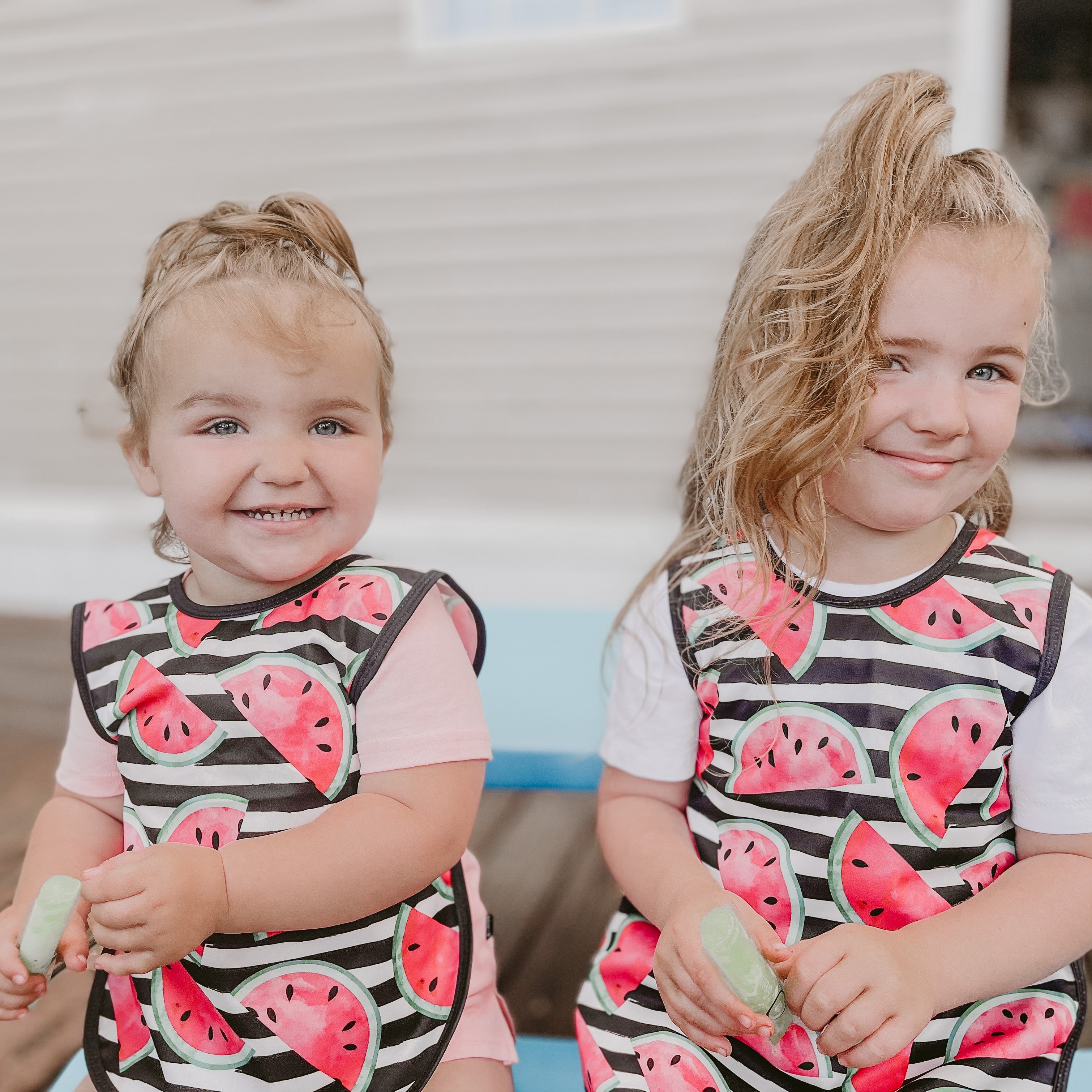 Summer Stripes - Watermelon Bapron SALE