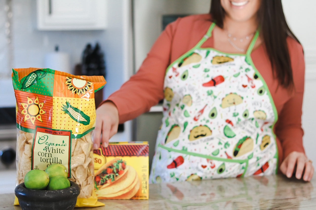 Taco Party Apron - fits sizes youth small through adult 2XL BapronBaby