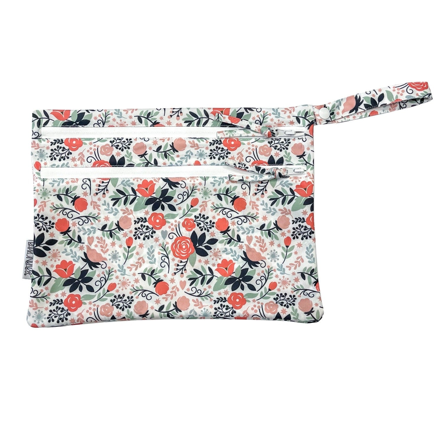 Vintage Rose - Waterproof Wet Bag (For mealtime, on-the-go, and more!) BapronBaby