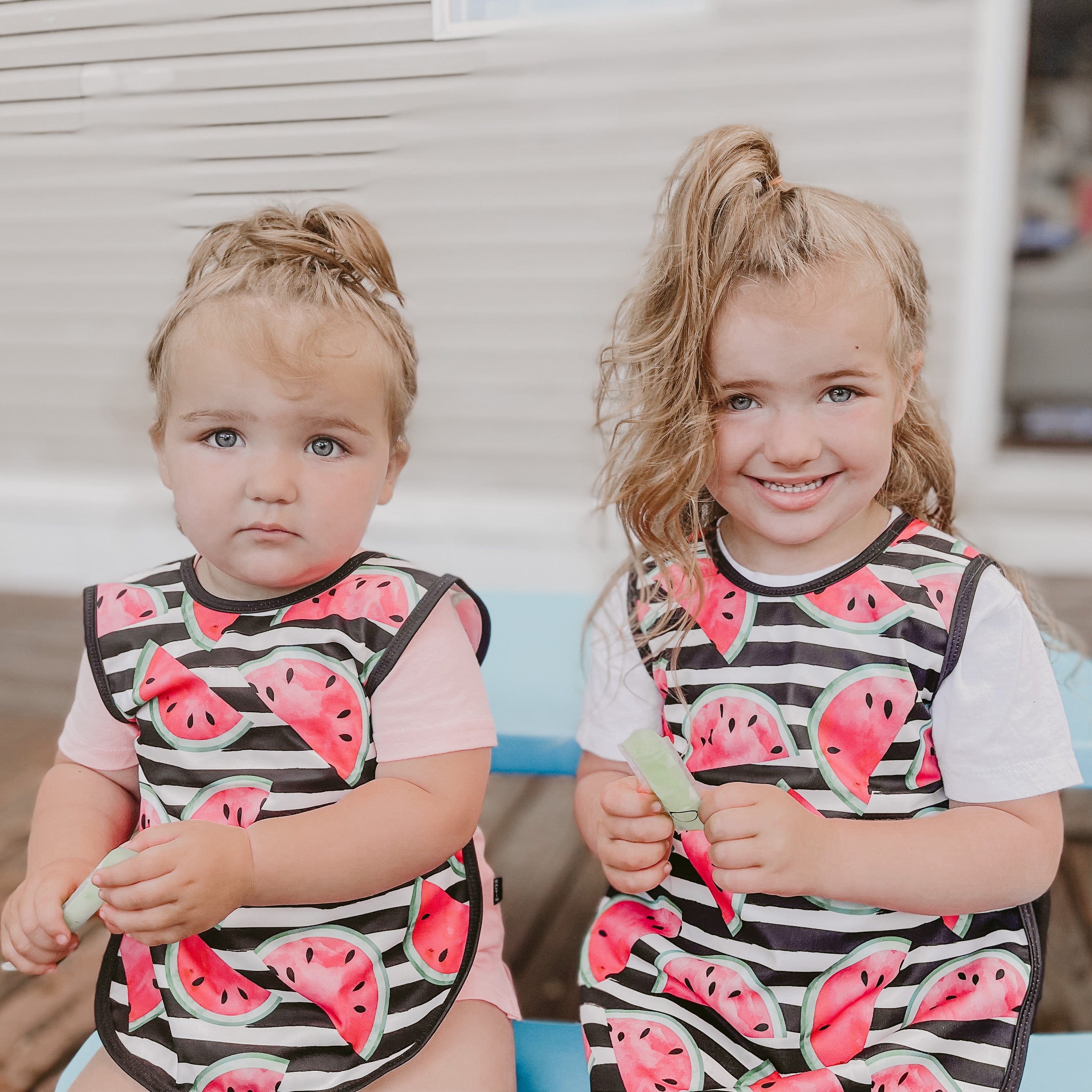 Summer Stripes - Watermelon Bapron SALE