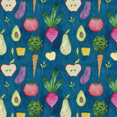 Organic Produce Splash Mat - A Waterproof Catch-All for Highchair Spills and More! BapronBaby