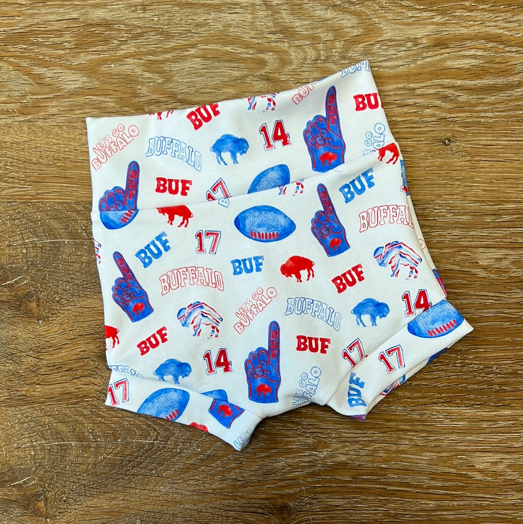 Let's Go Buffalo Shorties Shorties doodle & jack