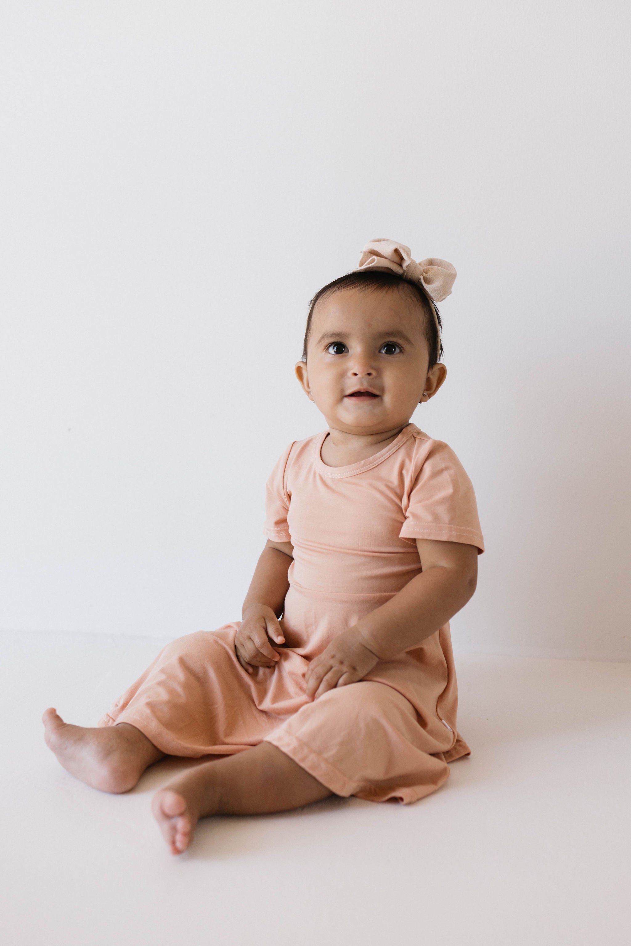 Bamboo Dress | Clay dress forever french baby 6-12 Months