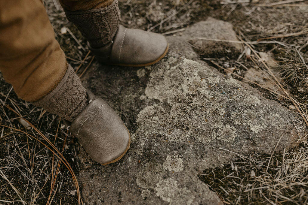 Sable LOAFERS Leather Shoes Baby and Toddler Baby Shoes Starry Knight Design