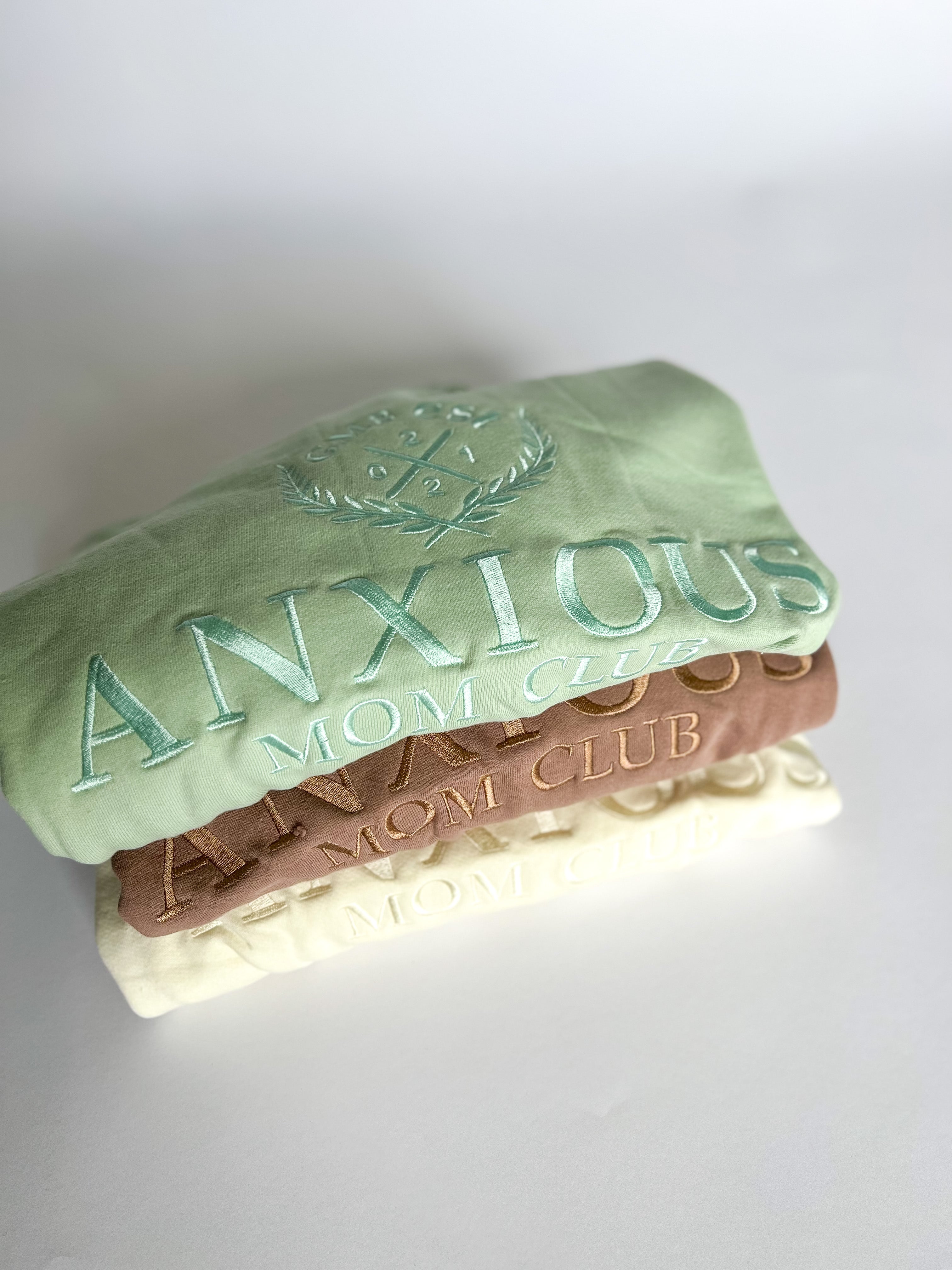 Anxious Mom Club Sweat Set - 3 Colors