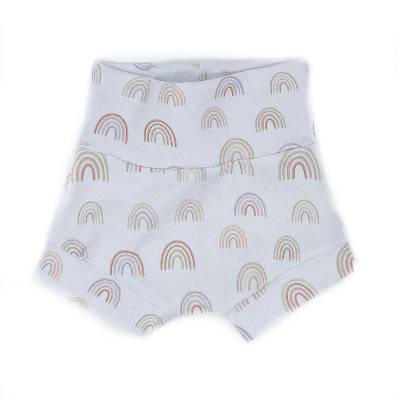 Neutral Rainbow Shorties (Matching) Shorties doodle & jack